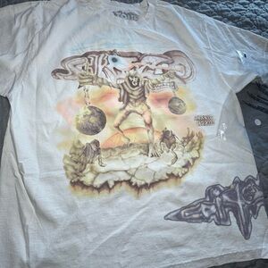 Travis Scott euro “Skitzo” tour tee